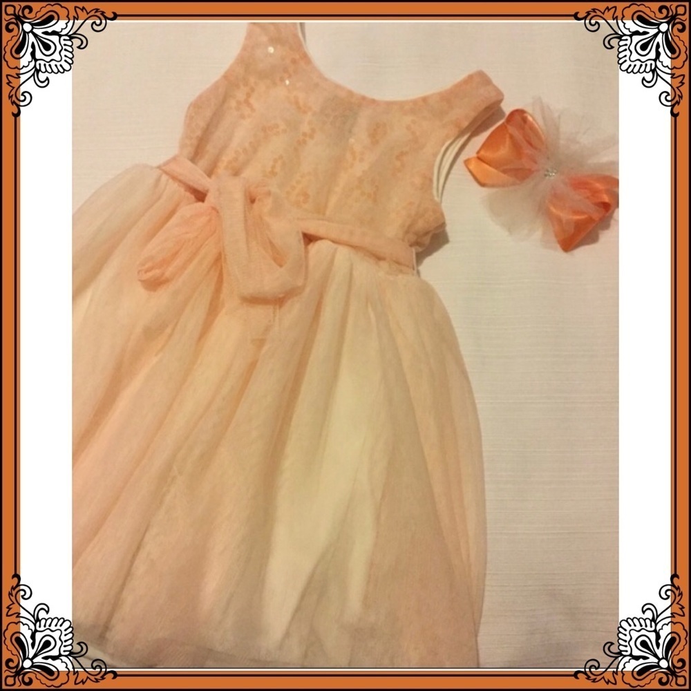 🍂Pink &Violet beautiful girls dress size 5🍂